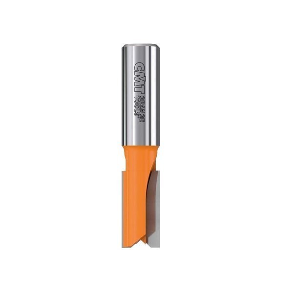 Straight Bit, 1/2-Inch Shank, 1/2-Inch Diameter, Carbide-Tipped, Orange, Cmt, Mfr#: 811.627.11